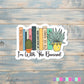 I'm With the Banned |Sticker or Magnet | Book Reader Gift