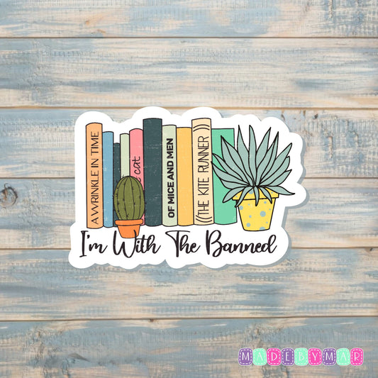 A Well Read Woman is a Dangerous Creature |Sticker or Magnet | Book Reader Gift