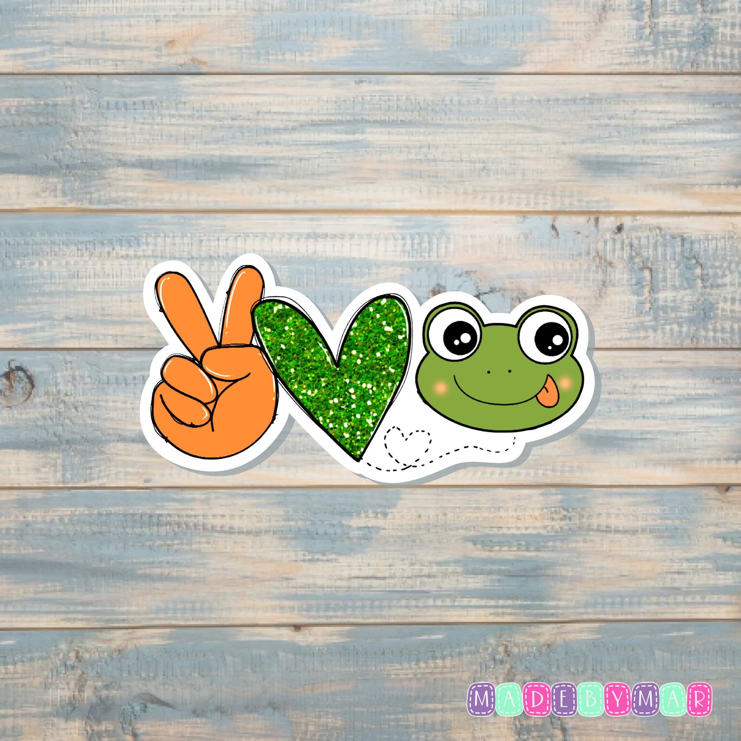 Love Frogs |Sticker or Magnet