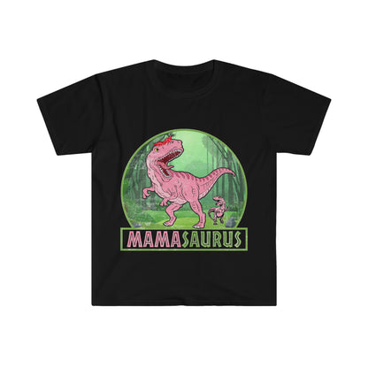 Dinosaur T-Shirt, Unisex Softstyle T-Shirt, Mamasaurus