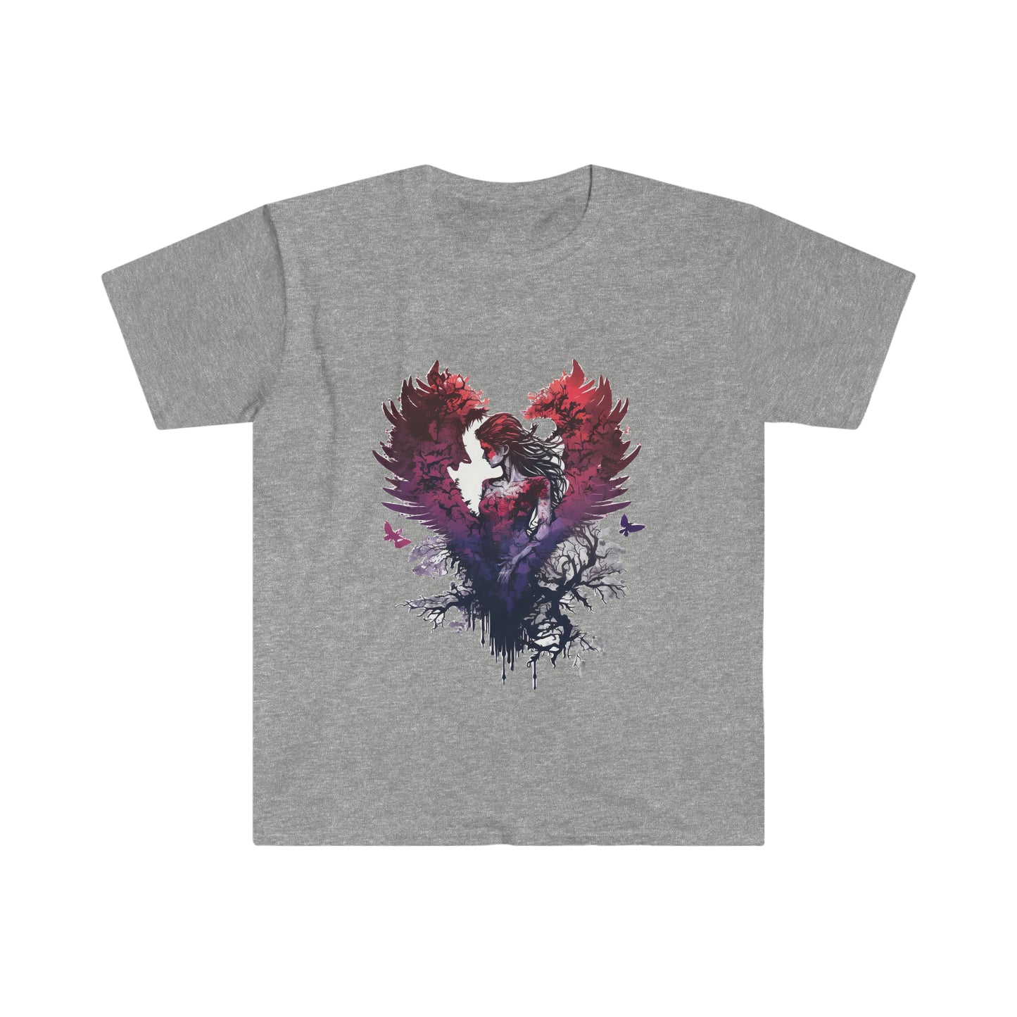 Angel Heart T-Shirt, Unisex Softstyle T-Shirt