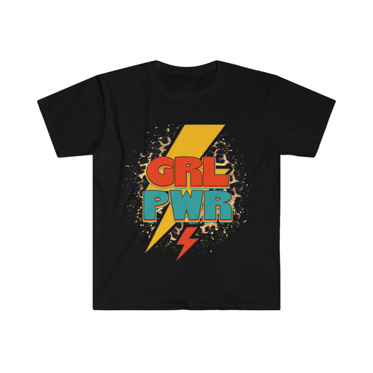 GRL PWR T-Shirt, Unisex Softstyle T-Shirt, Girl Power