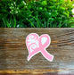 Breast Cancer Ribbon, Die Cut Vinyl Sticker, Water Resistant, Pink Anatomy, Cancer Awareness, Support Survivor |Sticker or Magnet