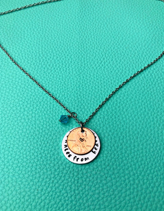 Pennies in Heaven Necklace-Handmade by Marlayna