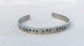 Crazy Cat Lady Hand Stamped Cuff Bracelet-Handmade by Marlayna