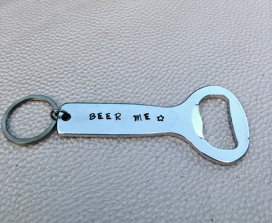 BEER ME Personalized Bottle Opener-Handmade by Marlayna