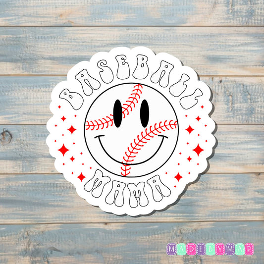 Baseball Mama |Sticker or Magnet |Sports Support