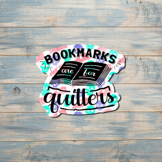 Reading Sticker, E-Reader Stickers, Gifts for Bookworm, Girl Loves Books, Pastel Skulls, Laptop Decoration |Sticker or Magnet