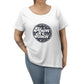 I Love You To The Moon and Back Women's Curvy Tee