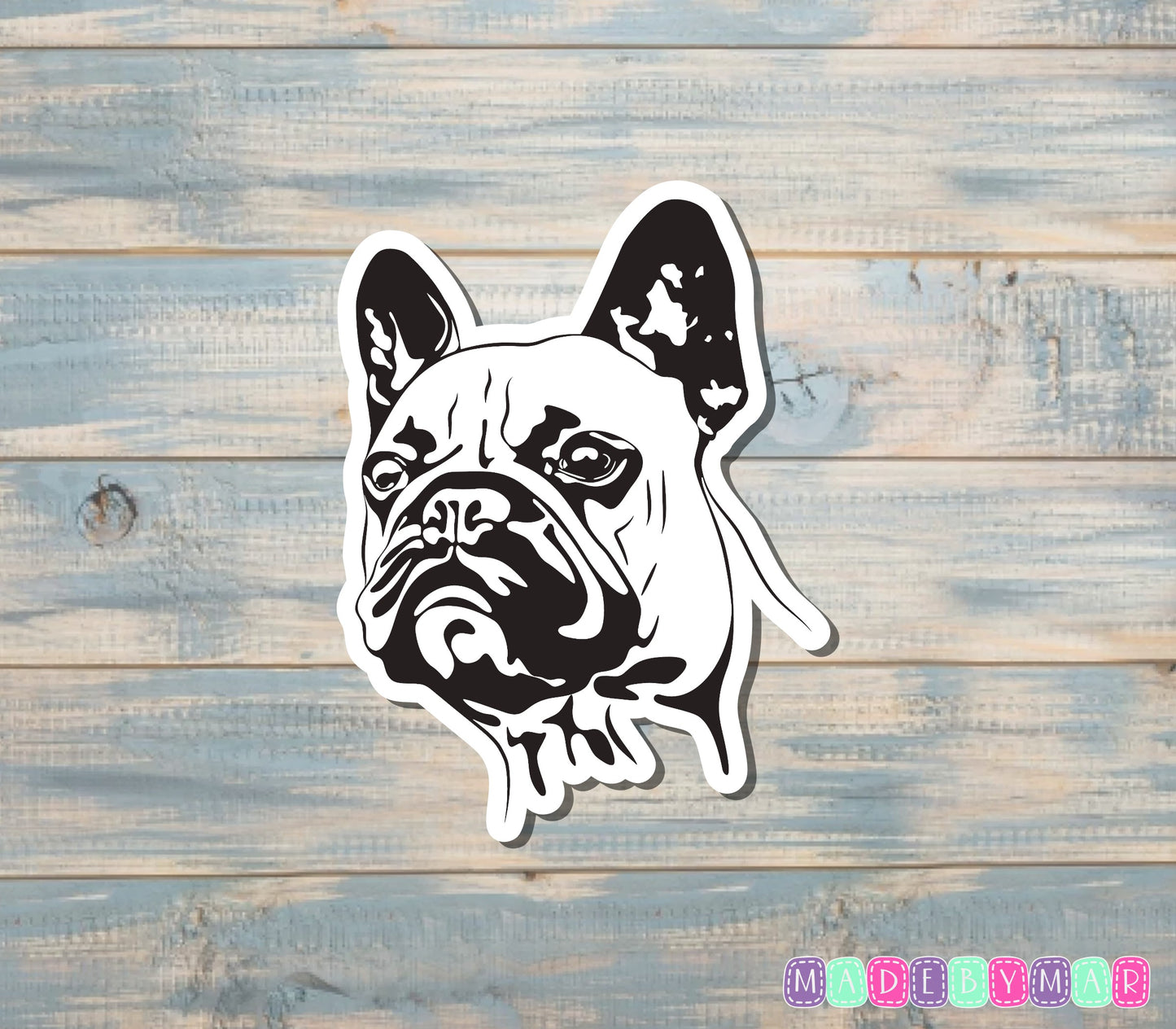 French Bulldog Sticker |Sticker or Magnet