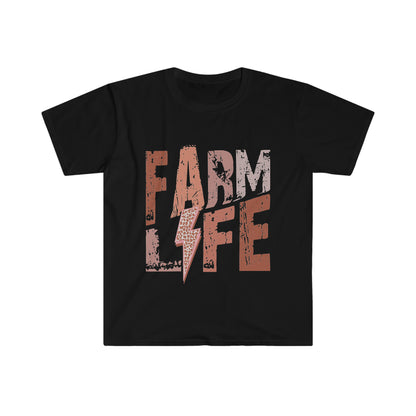 Farm Life T-Shirt, Unisex Softstyle T-Shirt