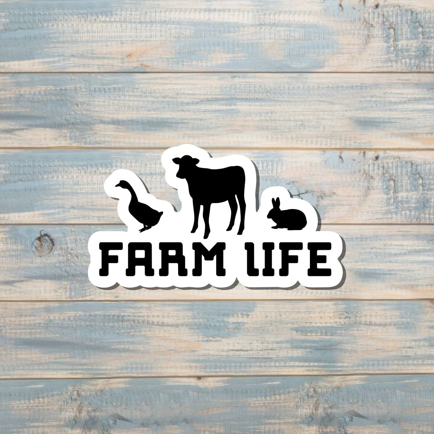 Farm Life Sticker |Sticker or Magnet