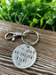 I’m Glad We Swiped Right Hand Stamped Key Chain Boyfriend Gift Valentines Day - Handmade by Marlayna