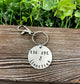 You Are Llamazing Llama Fun Animal Themed Hand Stamped Key Chain - Handmade by Marlayna