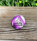 Planchette Purple Graphic Art Button / Pin 1.25” - Handmade by Marlayna