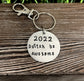 2022 Better Be Awesome Snarky Fun Hand Stamped Key Chain - Handmade by Marlayna