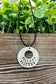 Stacked Washer Hand Stamped Name Necklace - Handmade by Marlayna