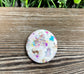 Princess Castles Graphic Art Button / Pin 1.25” - Handmade by Marlayna