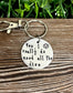 Dice Collector Hoarder Chance Gamer Dice Themed Hand Stamped Key Chain - Handmade by Marlayna