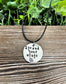 Spread your Wings Butterfly Hand Stamped Necklace - Handmade by Marlayna