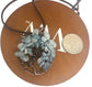 Wire Wrapped Tree of Life Pendant w/ Larimar Gemstones - Handmade by Marlayna