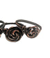 Wire Wrapped Copper Rose Ring - Handmade by Marlayna