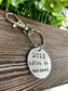 2022 Better Be Awesome Snarky Fun Hand Stamped Key Chain - Handmade by Marlayna