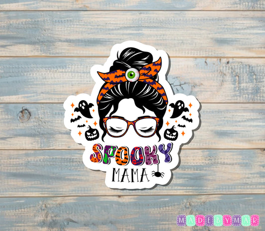 Spooky Mama |Sticker or Magnet | Mother's Day