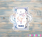 Taurus Zodiac Tarot Card Sticker |Sticker or Magnet