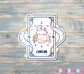 Cancer Zodiac Tarot Card Sticker |Sticker or Magnet