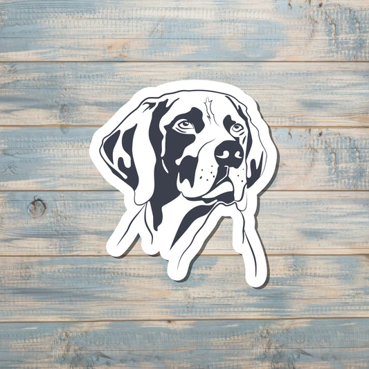 German Shorthaired Pointer Dog Sticker |Sticker or Magnet