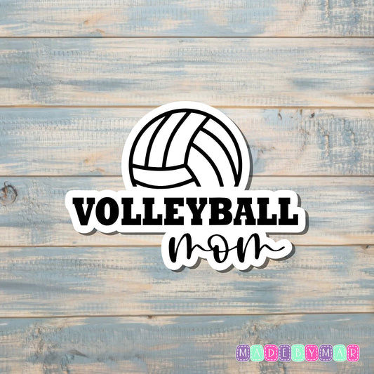 Volleyball Mom |Sticker or Magnet |Sports Mama