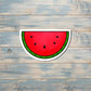 Watermelon Slice, Die Cut Sticker, Graphic Art Vinyl, , Boho Fun |Sticker or Magnet